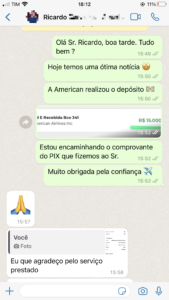 Resultado de indenização de voo cancelado - Cliente Ricardo